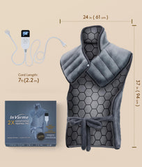 InVarme pad with fast heat activation for quick relaxation