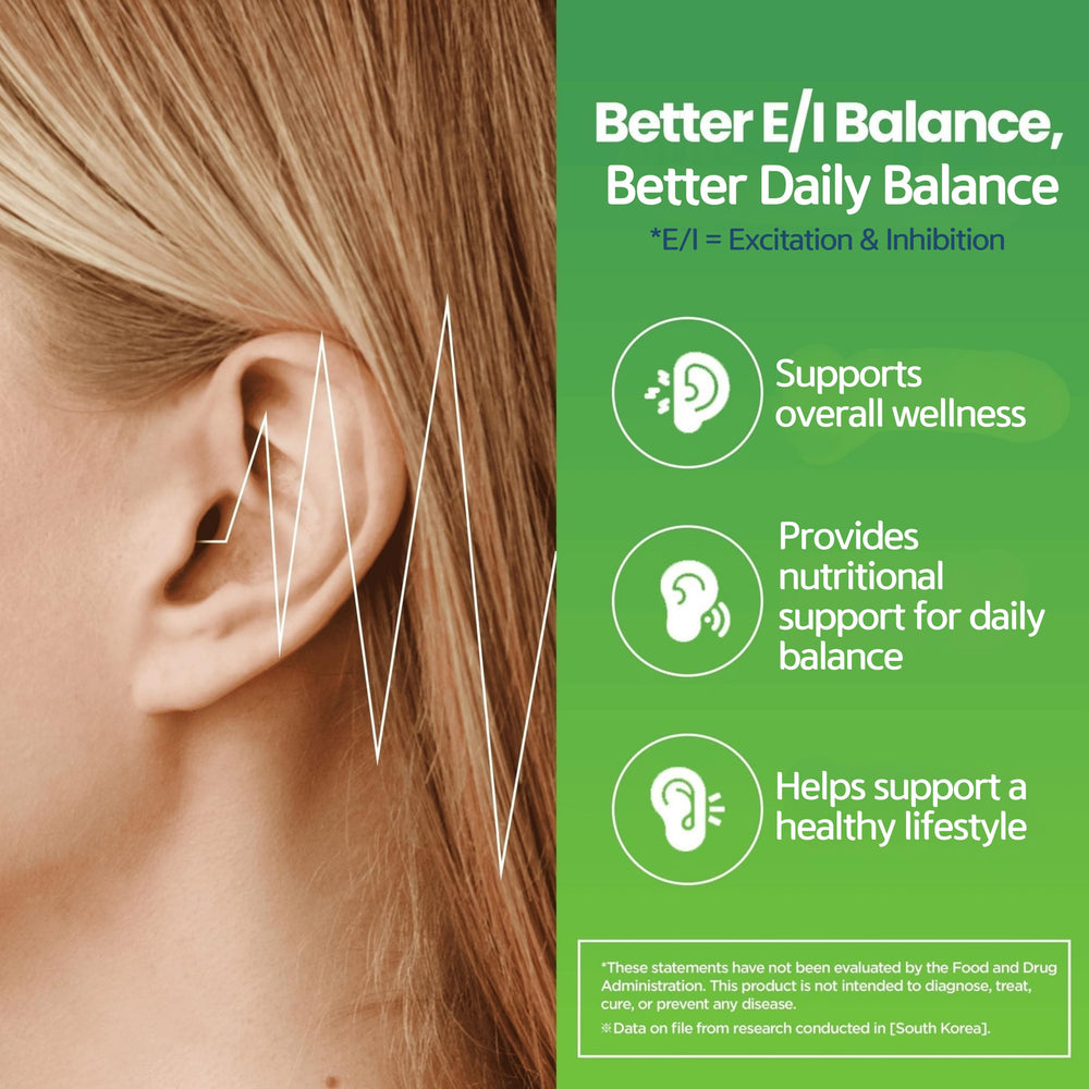 Invivotec Healthear packaging box signals trusted daily auditory wellness option