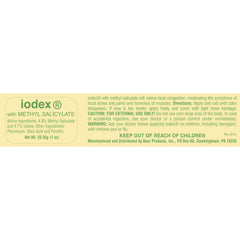 IODEX BAAR methyl salicylate ointment applied gently on skin for targeted use