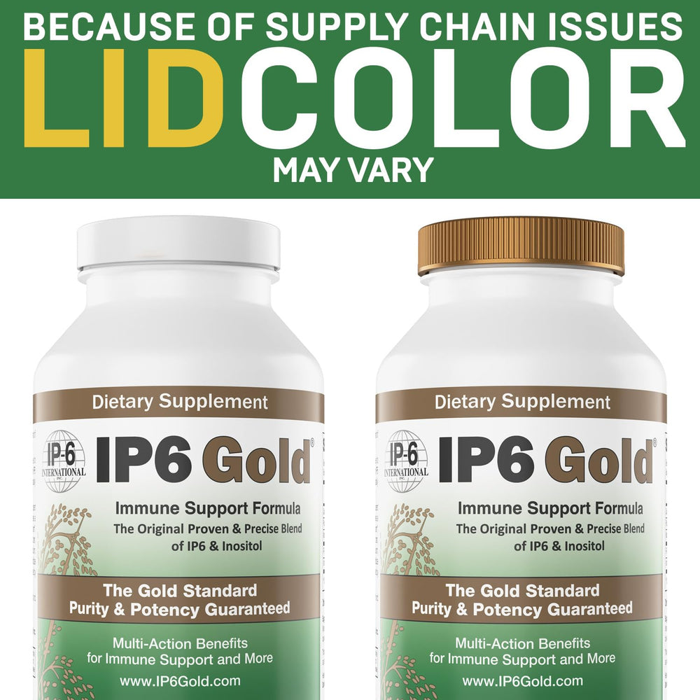 IP6 Gold ingredients label emphasizes trusted non-GMO sourcing.