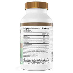IP6 Gold capsules with clear packaging under natural light.