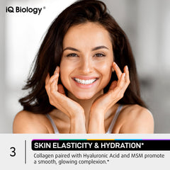 IQ BIOLOGY nails glow capsules highlight nail strength and skin vitality