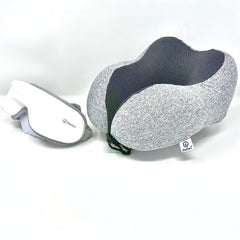 iReliev Eye Massager with Bluetooth music for a relaxing eye therapy session.