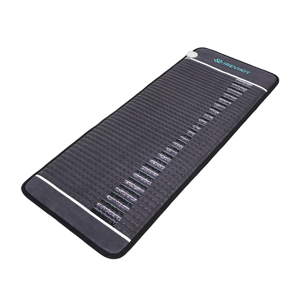 IREVIKIT Amethyst Infrared Mat full-body cover for relaxing heat.