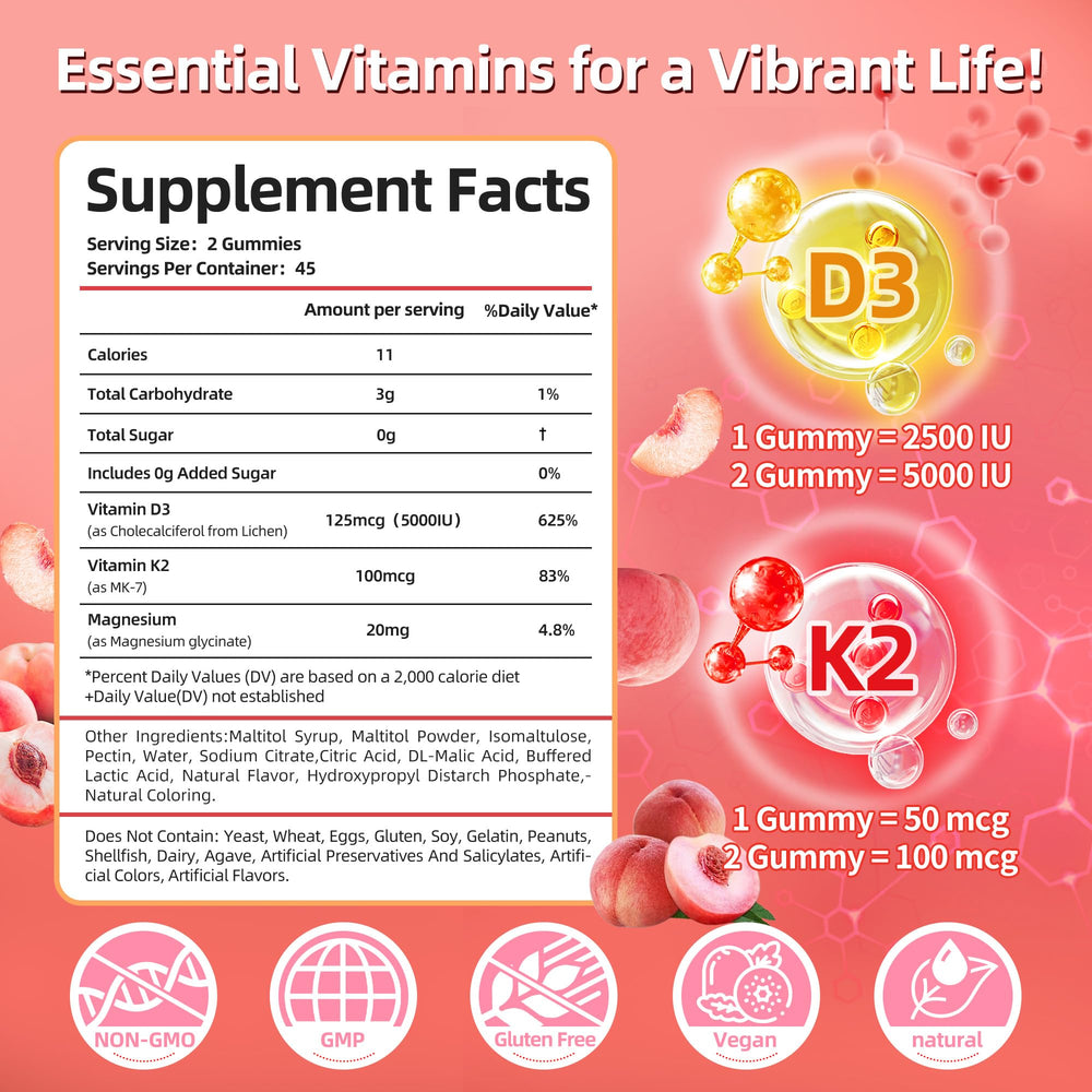 Iridesicent lychee-flavored gummies close-up showing tasty supplement.