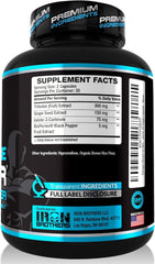 Iron Brothers Estrogen Blocker capsules showing natural balance for workouts and recovery.