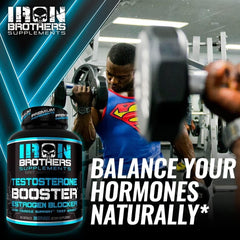 Two bottle pack of Iron Brothers supplements ready for a 60 day supply.