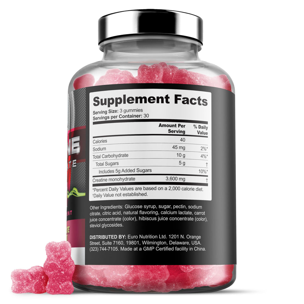Iron Labs Nutrition Creatine Gummies ideal for athletes and active individuals.