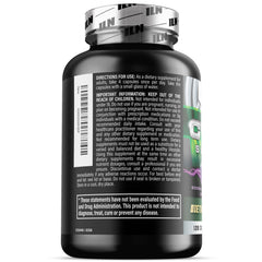 Iron Labs Nutrition Cycle Support Plus NAC micronutrients panel closeup.