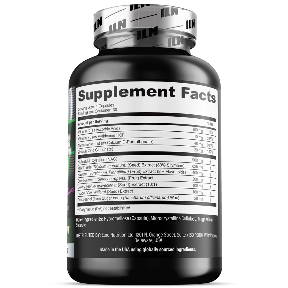 Iron Labs Nutrition Cycle Support Plus NAC policosanol wax section.