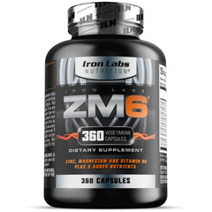 Iron Labs ZM6 bottle on kitchen shelf for routine use