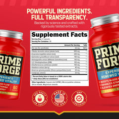 IronVex booster capsules close-up highlighting a compact, potent formula.