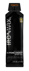 IRONWRX isotonic energy gels in use during a long run