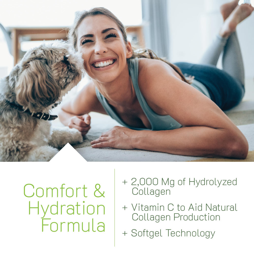 Irwin Naturals Collagen-Pure promotes skin texture and elasticity.