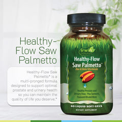Irwin Naturals Healthy-Flow stinging nettle root extract on label