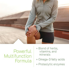 Irwin Naturals Inflamma-Less ingredients chart highlighting omega-3 and bioflavonoids