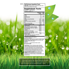 Irwin Naturals Stress-Defy bottle label close-up highlighting calm, balanced mood.