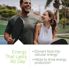 Irwin Naturals Triple Boost Energy ingredients: maca and spirulina for natural energy support.