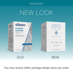 Isagenix Complete Essentials Daily Pack for Men—bottle display with balanced micronutrients