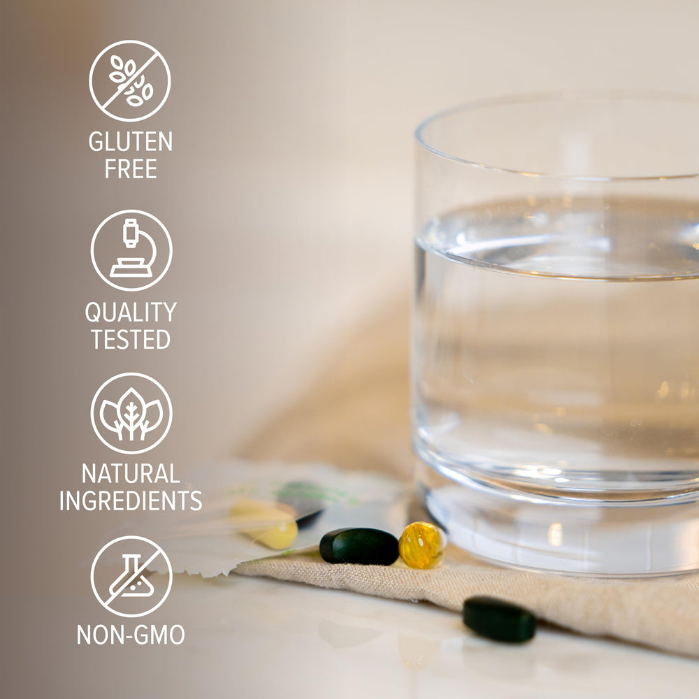 Isagenix Complete Essentials Daily Pack for Men—ingredients panel highlighting antioxidants