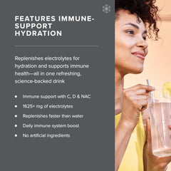 Isagenix Hydrate Immune Beet-Annatto Color showcases natural color and flavor.