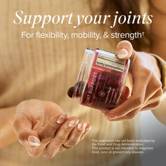 Isagenix Joint Support with Q-Actin ingredient visual suggests joint comfort