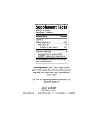 Isagenix Joint Support raspberry gummies closeup highlighting convenient daily use