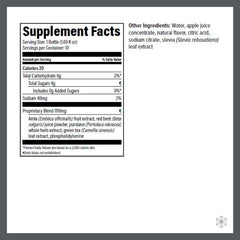 Isagenix Nootropic Elixir bottle side view suggesting portable focus on the go