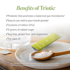 Isagenix Triotic zero-added-sugar formula with clean ingredients