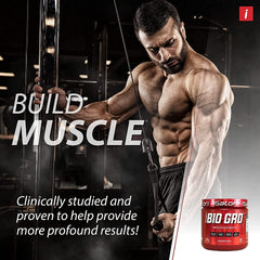 iSatori BIO-GRO peptides ingredients showcasing Proline Rich Peptides for muscle support