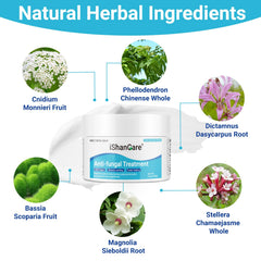 Ishancare Antifungal Cream being massaged into skin shows gentle application.