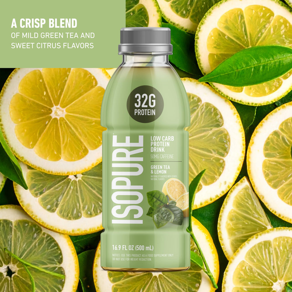 Isopure lactose-free and gluten-free bottle for sensitive diets