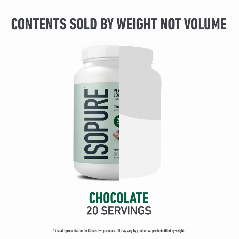 Lifestyle shot of Isopure plant-based protein for active dairy-free lifestyles