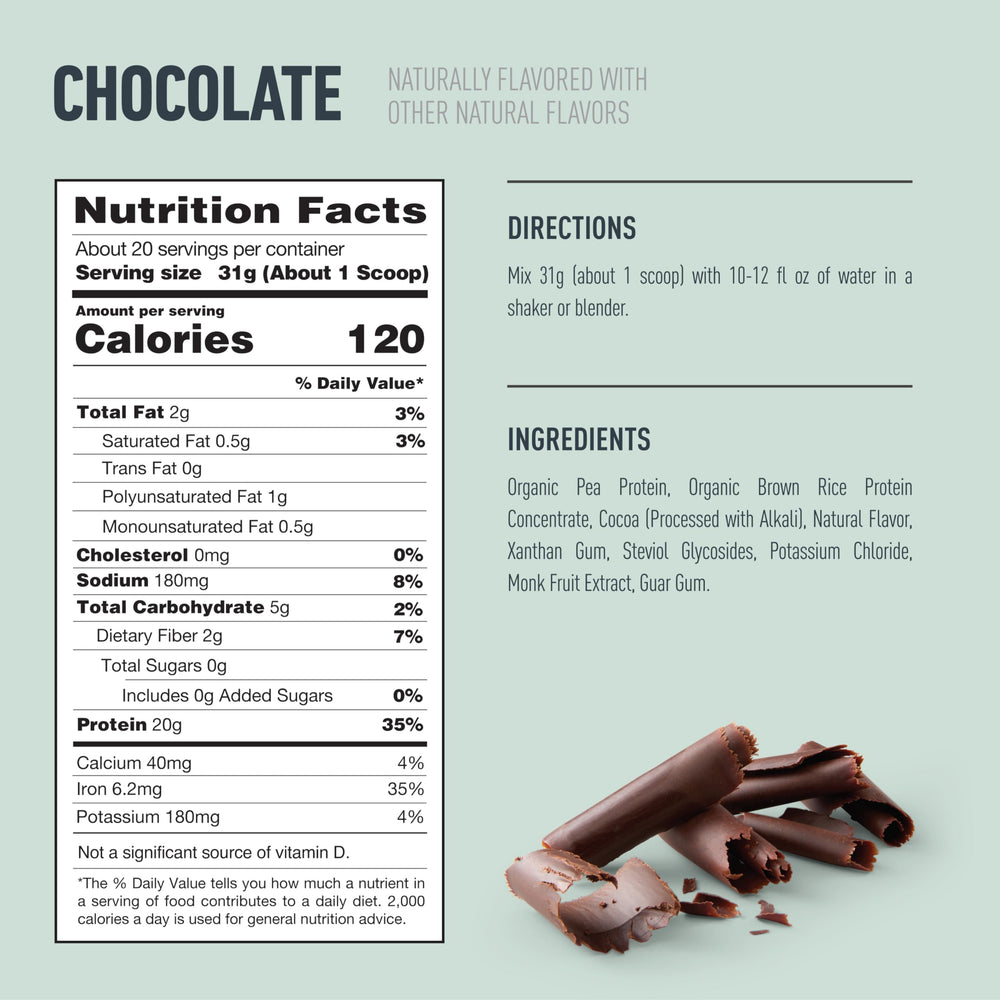 Isopure chocolate protein shake ready in glass with rich flavor