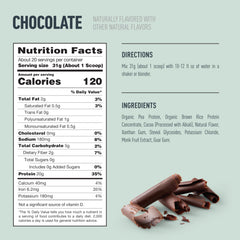 Isopure chocolate protein shake ready in glass with rich flavor