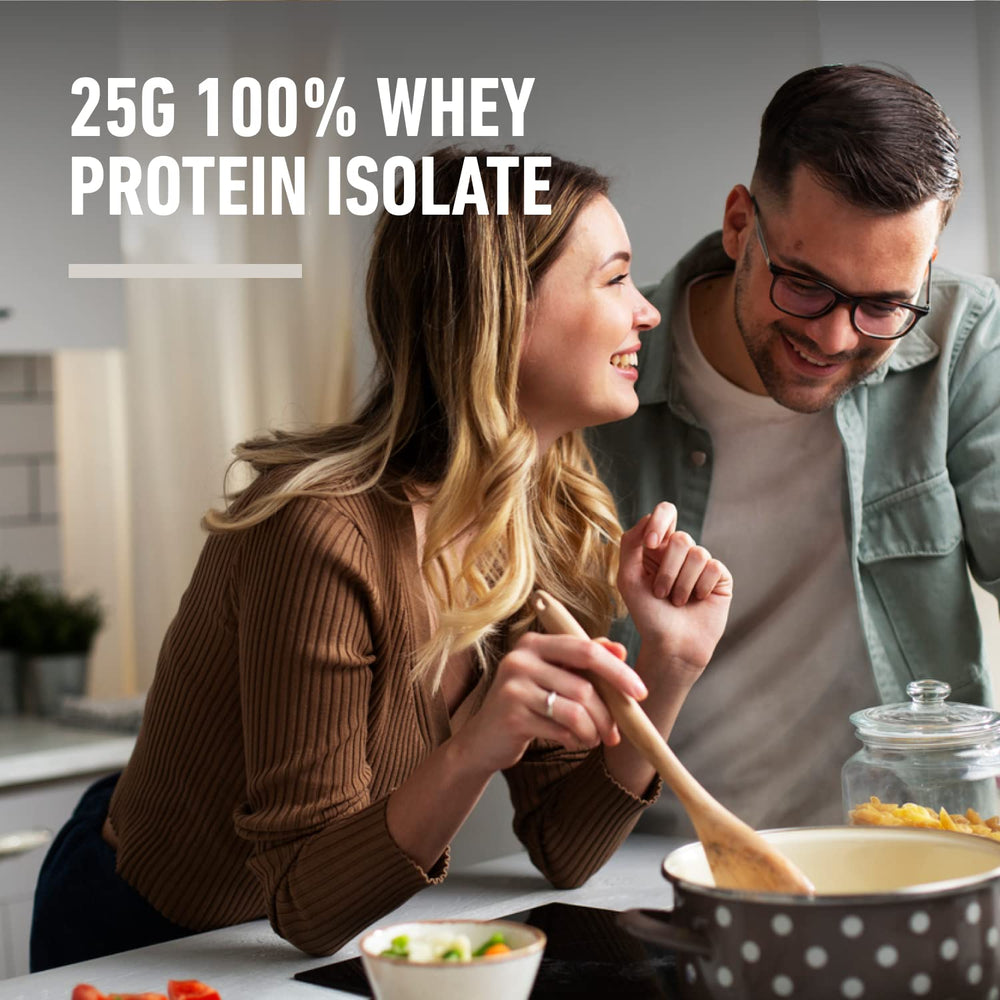 Isopure vitamin and mineral panel highlighting immune-support nutrients.