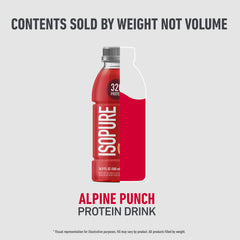 Isopure Alpine Punch 12-pack packaging for convenient daily protein