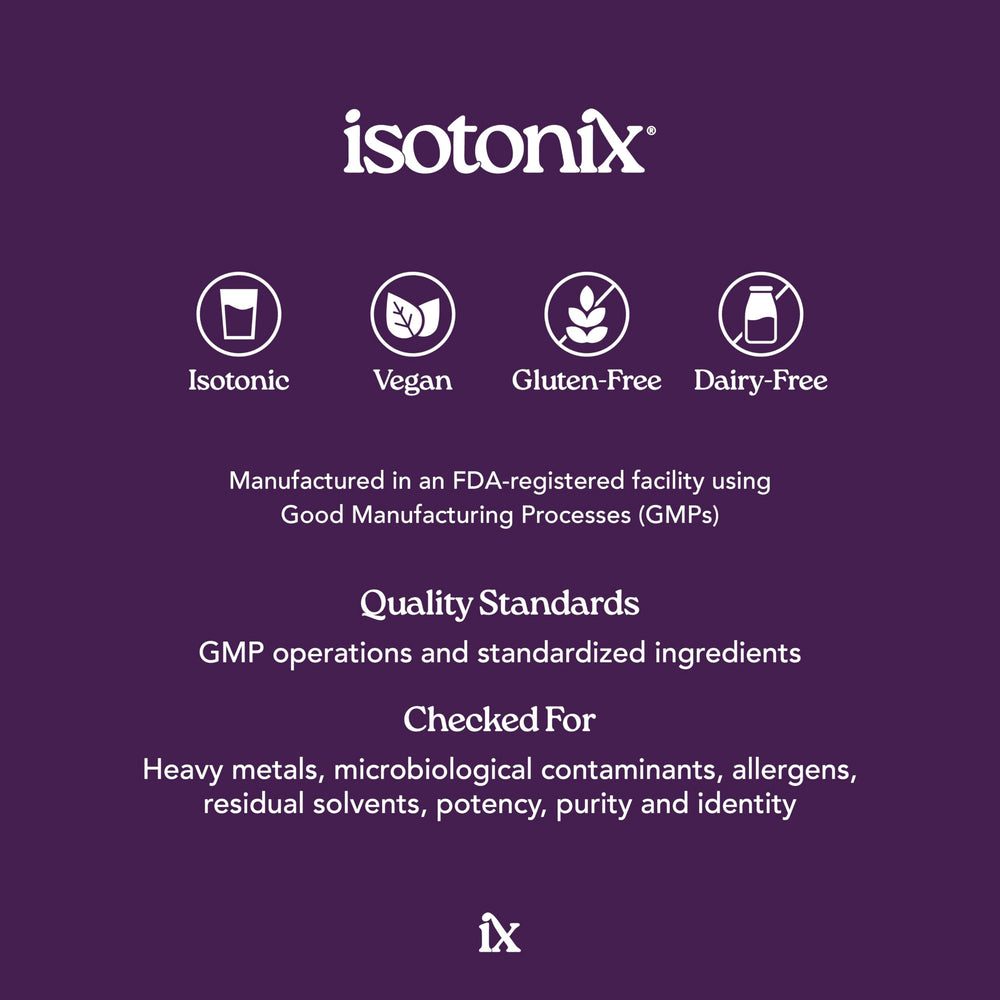 Isotonix Daily Essentials ingredients label showing comprehensive vitamin blend.