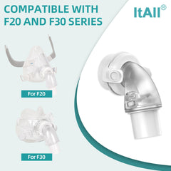 ItAll 3-pack elbow connectors offer convenient replacements for CPAP setups.