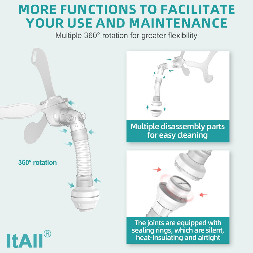 ItAll detachable parts enable easy cleaning and simple maintenance.