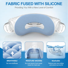ItAll quietair front silencer mesh diffuses airflow for quieter nights