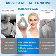 ItAll classic cotton texture emphasizes breathable, gentle surface.