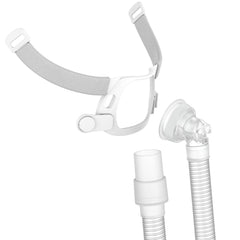 ItAll replacement frame for AirFit F40 with swivel tube provides open-eye comfort.