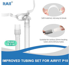 ItAll short-tube-elbow-p10 minimizes kinks with smooth elbow connection