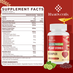 Itharoventis outer packaging box for a comprehensive cholesterol support formula.