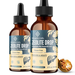 Itharoventis Zeolite Drops bottle for easy daily family use