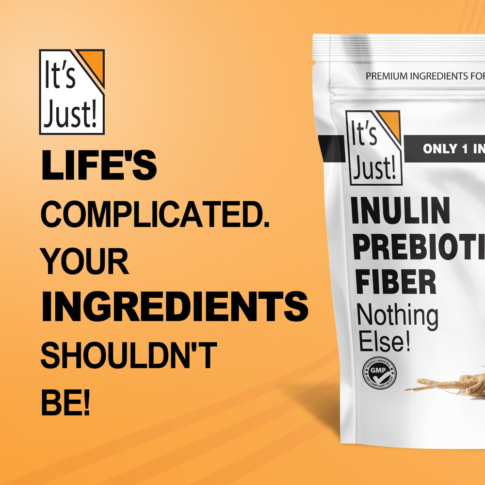 Its Just! mineral absorption note highlights calcium and magnesium support potential.