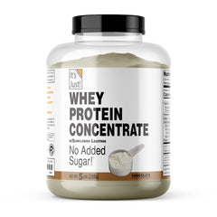itsjust whey concentrate bag with 5 lb packaging for easy daily protein