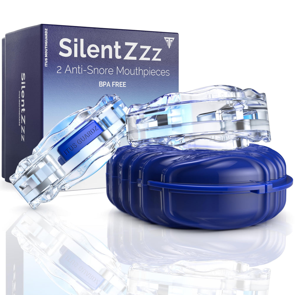 Itus Mouthguardz SilentZzz molding airway setup for easy breathing during sleep.