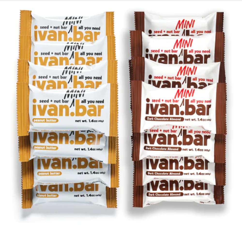 ivan.bar dark chocolate protein bar packaging highlights bold flavor and clean ingredients.